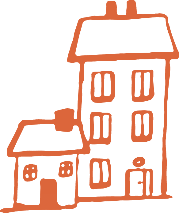 house illustration