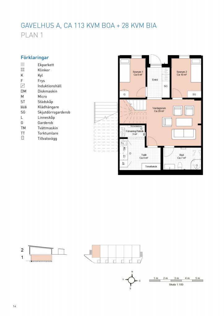 Gavelhus A Plan 1