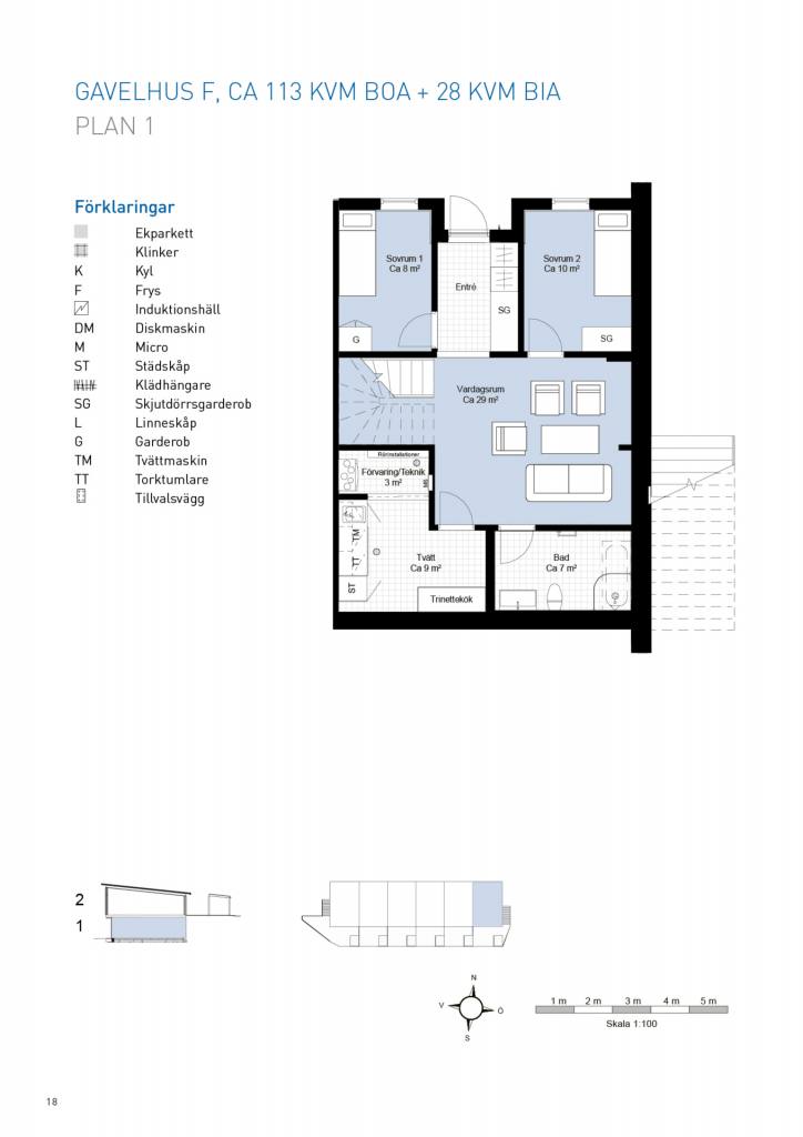 Gavelhus F Plan 1