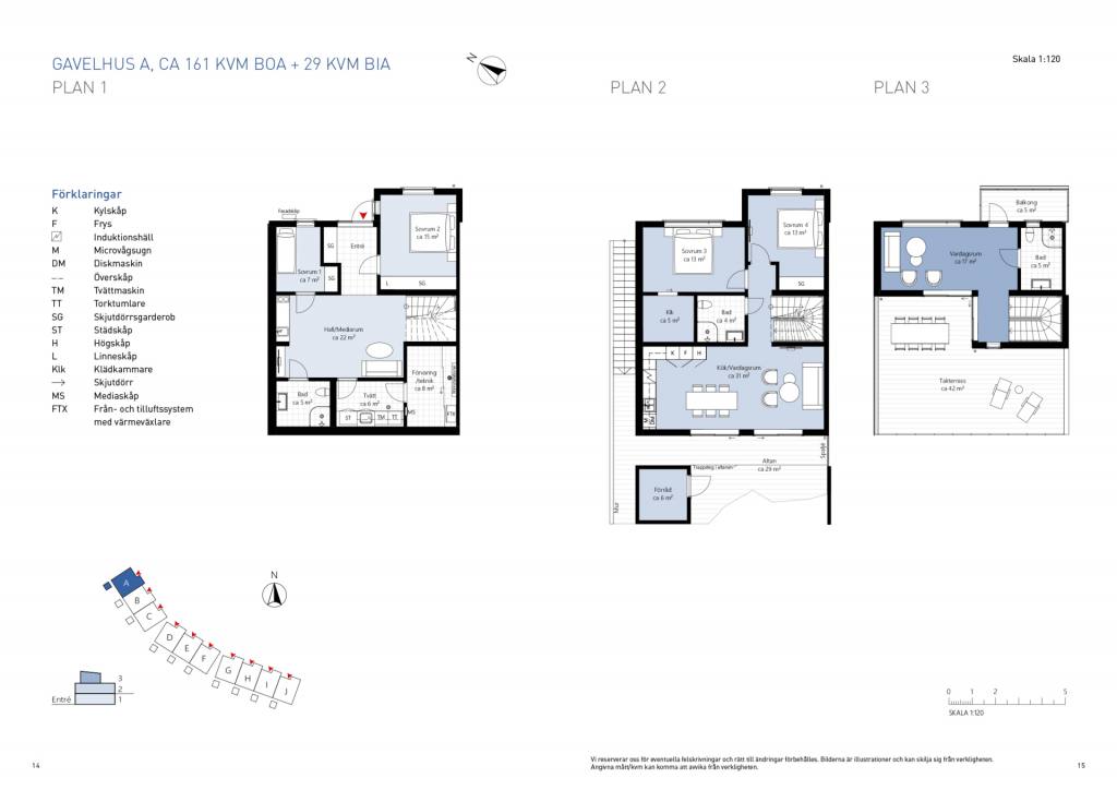 Sisjodal radhus etapp 3_Gavelhus A