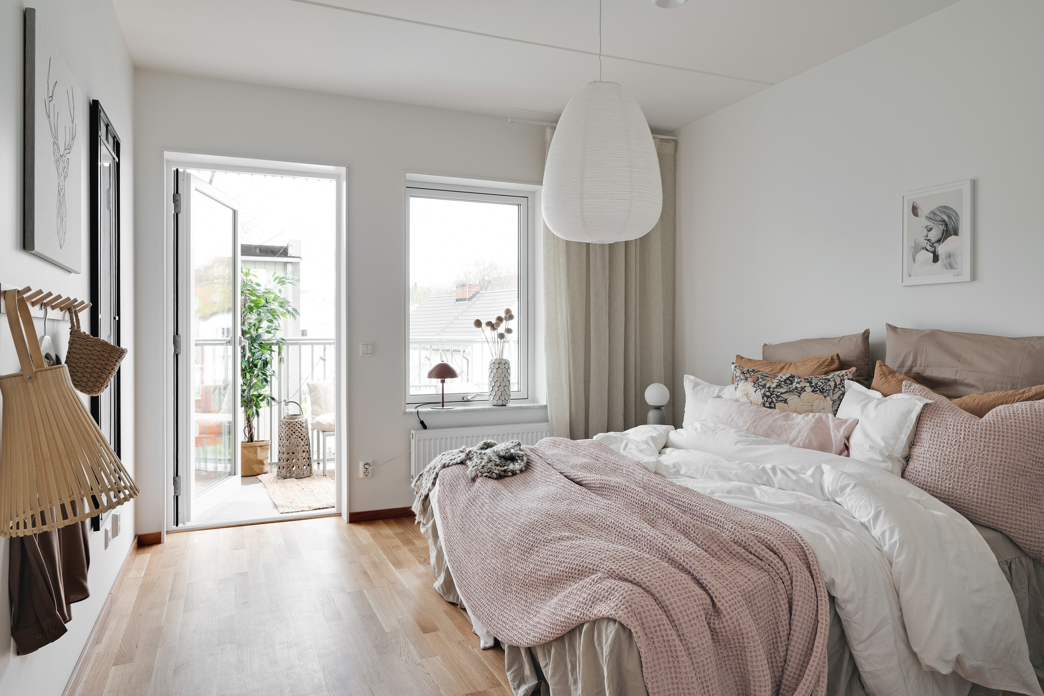 Selma Gård visningslgh sovrum