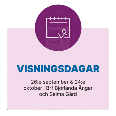 VISNINGSDAGAR